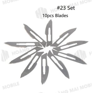 Lưỡi dao SurgiCal Blades Số 23 (túi 10 lưỡi dao)