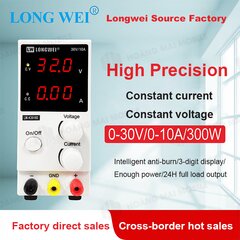 Máy cấp nguồn LONGWEI LW-K3010D 30V-10A đồng hồ 4 số