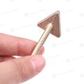 Tam giác đồng gắn tay hàn hỗ trợ tháo ic, hàn nhựa (bộ 2 chiếc)