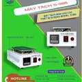 Combo Máy ép kính Y108 dùng tách xoay