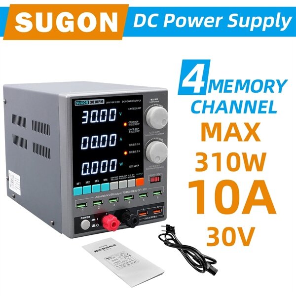 Máy cấp nguồn SUGON 3010PM đồng hồ 4 số 30V-10A (H4)