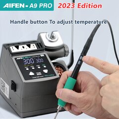 Máy hàn AIFEN A9 Pro dùng mũi C210 Vesion 2023 tay cầm điều khiển (kèm 3 mũi MAGMA)