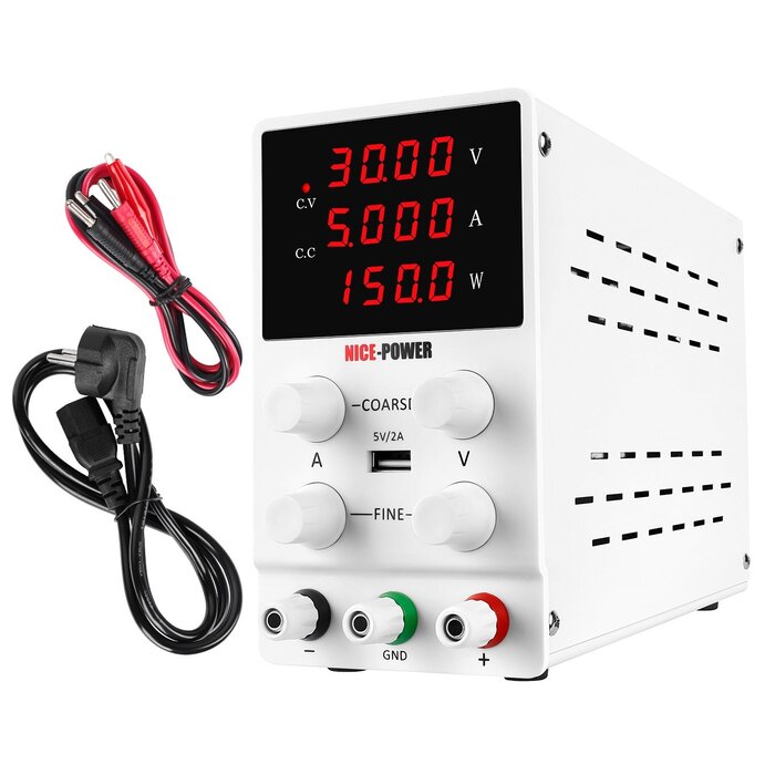 Máy cấp nguồn NICE-POWER SPS3010 đồng hồ 4 số 30V10A