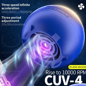 Đèn UV tích hợp quạt làm mát UV MECHANIC CUV4 (có pin)