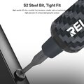 Bộ tô vít điện RELIFE E1 vỏ Carbon (kèm 12 đầu)