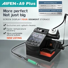 Máy hàn AIFEN A9 Plus dùng mũi C210 tay cầm điều khiển (kèm 3 mũi MAGMA cong, thẳng, vát)