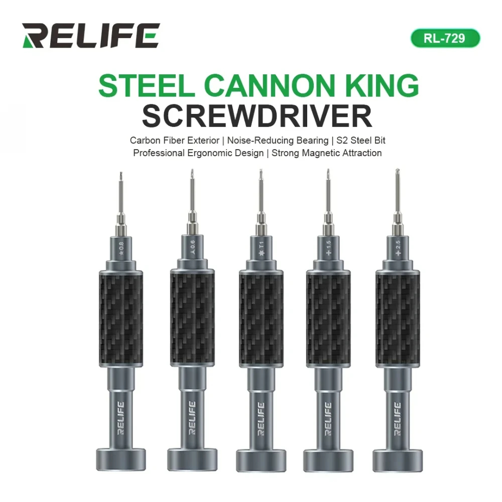 Tô vít RELIFE RL-729 Carbon 5 cây tại Hoàng Mai Mobile