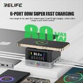 Sạc báo dòng Relife Q7 hỗ trợ sạc nhanh, sạc không dây