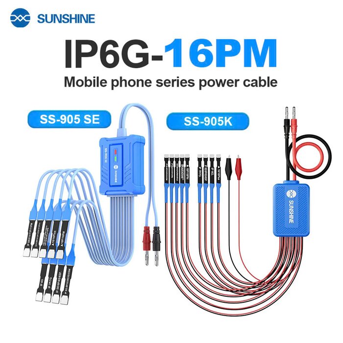 Dây cấp nguồn SUNSHINE SS-905 IP 6G đến 16PM