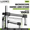 Giá đỡ kính hiển vi LUOWEI LW-GK03 thanh đòn kép dài xoay 360 độ GẮN BÀN