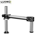 Giá đỡ kính hiển vi LUOWEI LW-GK03 thanh đòn kép dài xoay 360 độ GẮN BÀN
