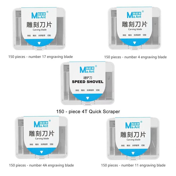 Lưỡi dao MaAnt (Hộp 150 lưỡi)