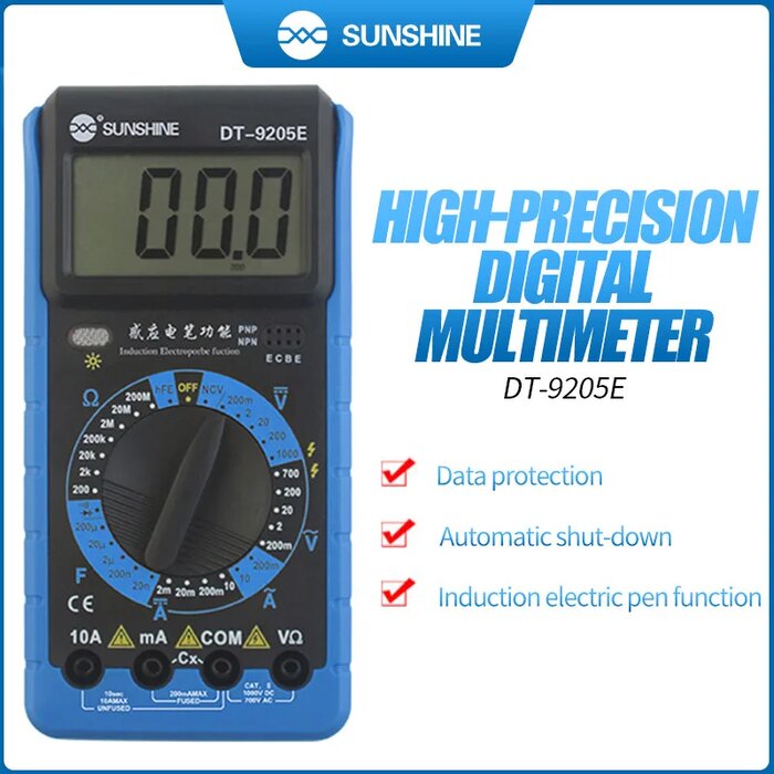 Đồng hồ vạn năng SUNSHINE DT-9205E