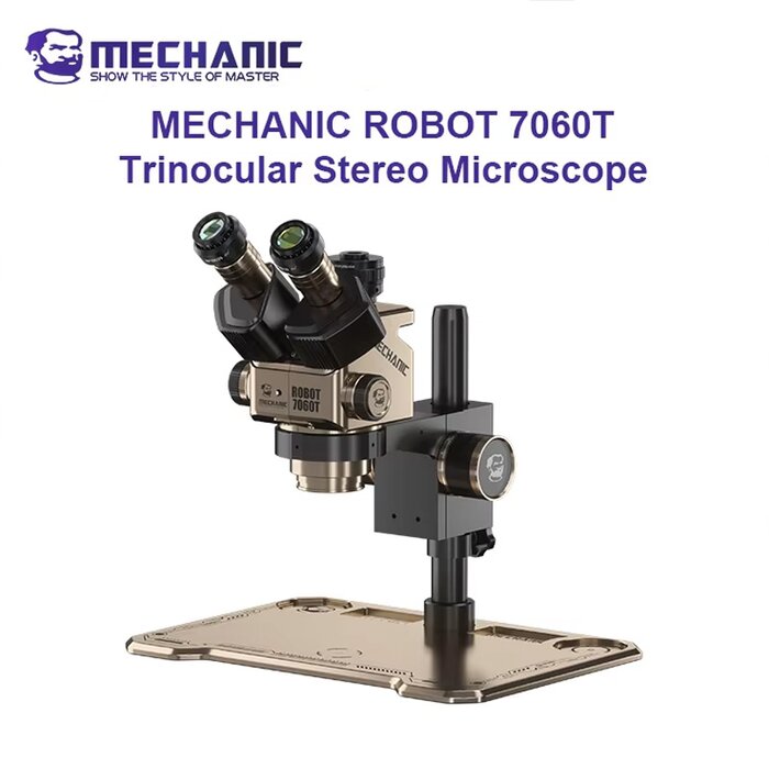 Kính Hiển Vi 3 Mắt MECHANIC Robotics 7060T-TG