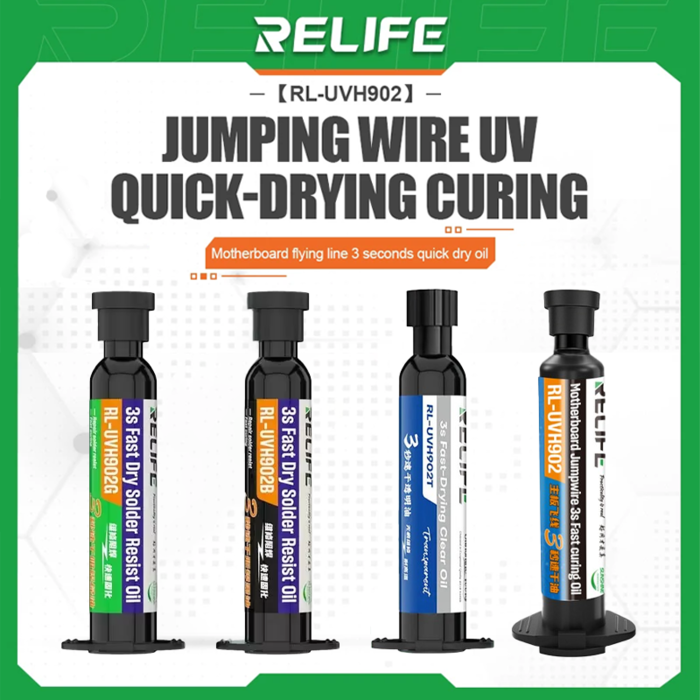 Keo UV RELIFE RL-UVH902 khô nhanh 3s