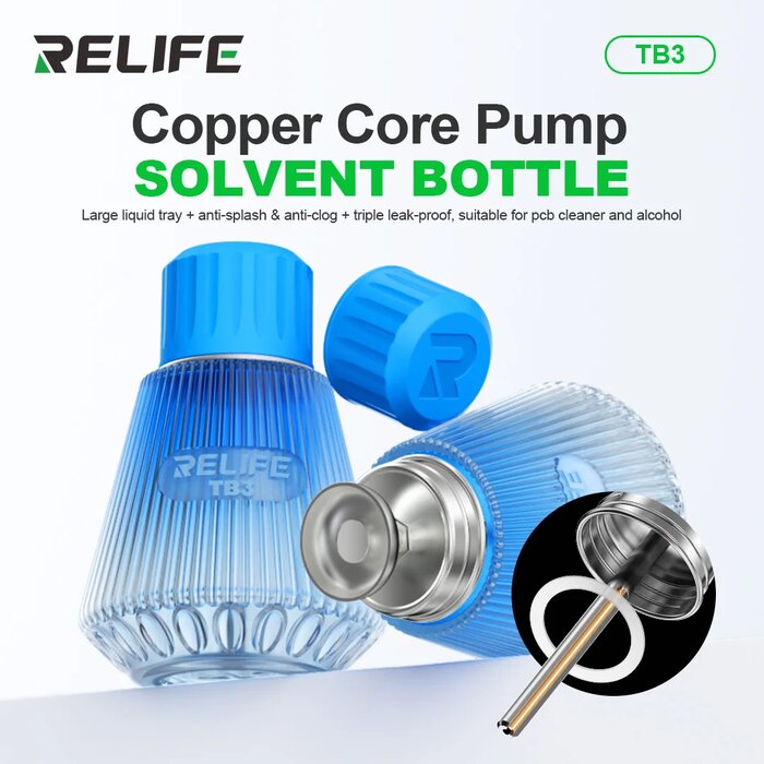 Lọ đựng dung dịch thủy tinh RELIFE TB3 150ml