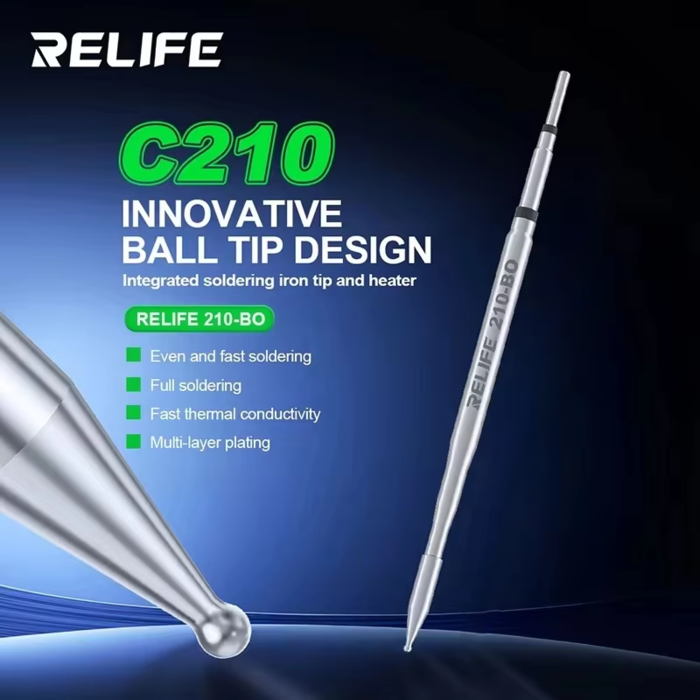 Mũi hàn C210 RELIFE 210-BO_Đầu bi