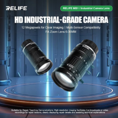 Ống kính Zoom công nghiệp RELIFE MB1 12MP 6-36mm 4K