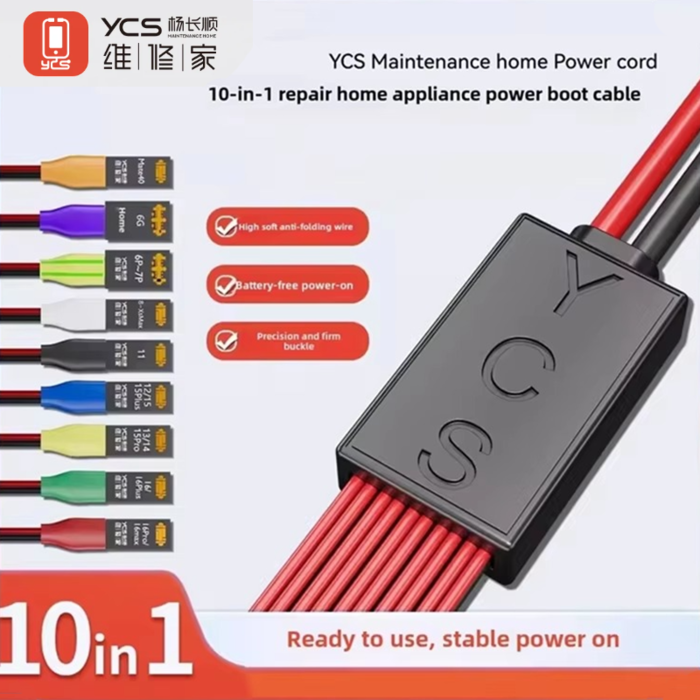 Dây cấp nguồn YCS D01 hỗ trợ iPhone 6-17 Pro Max và Huawei Mate40
