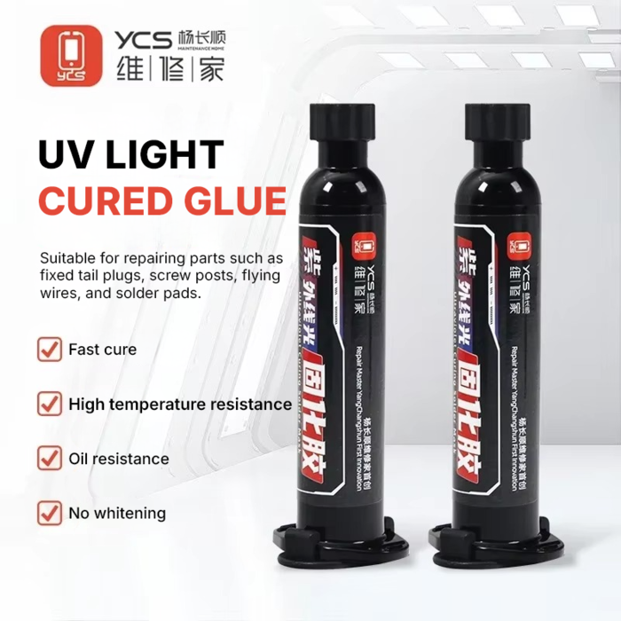 Keo UV YCS khô nhanh trong 3s TRẮNG TRONG