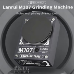 Bộ đĩa mài Lanrui M107 6 tốc độ điều khiển với các tấm mài có độ nhám 400/800/1500/3000