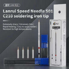Mũi hàn C210 LANRUI S01 C210-IS (kèm 4 mũi thay thế)