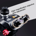 Kính hiển vi 3 mắt YCS 7050X thị kính WF10X/23mm, Zoom 7X-50X