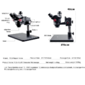 Kính hiển vi 3 mắt YCS 7050X thị kính WF10X/23mm, Zoom 7X-50X