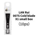 Lưỡi dao LANRUI 007S gồm 10 lưỡi, bằng thép SK