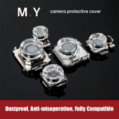 Bộ nắp bảo vệ ống kính camera YCS MY-H03 dành cho điện thoại Android, 5 kích cỡ