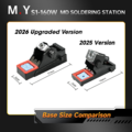 Máy hàn YCS S1-160W - Gia nhiệt nhanh 2 giây, 120W, bộ nhớ 4 cấp độ, hỗ trợ tay cầm C210/C245/C115