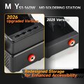 Máy hàn YCS S1-160W - Gia nhiệt nhanh 2 giây, 120W, bộ nhớ 4 cấp độ, hỗ trợ tay cầm C210/C245/C115