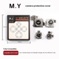 Bộ nắp bảo vệ ống kính camera YCS MY-H03 dành cho điện thoại Android, 5 kích cỡ
