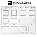 Lưới chống lem dùng định vị keo UV tạo lại chân RAM dành cho iPhone A8 đến A17