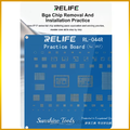 Bảng thực hành hàn RELIFE RL-044R để đào tạo thực hành hỗ trợ iPhone 8G-17
