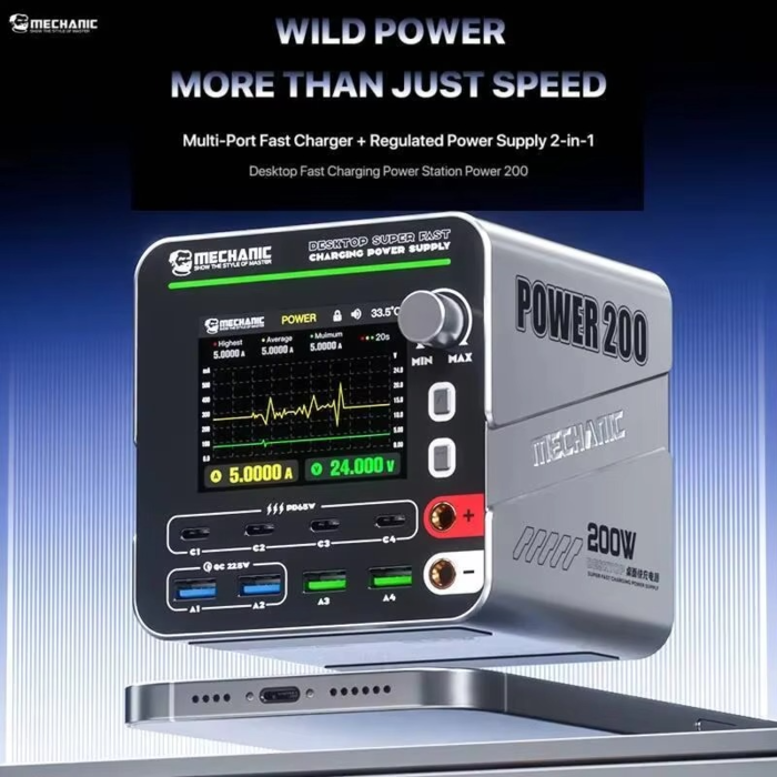 Bộ sạc nhanh MECHANIC G-Power 200