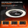 Đèn kính hiển vi YCS 6558 & 70 Ultra nguồn sáng phân vùng 144 bóng đèn LED
