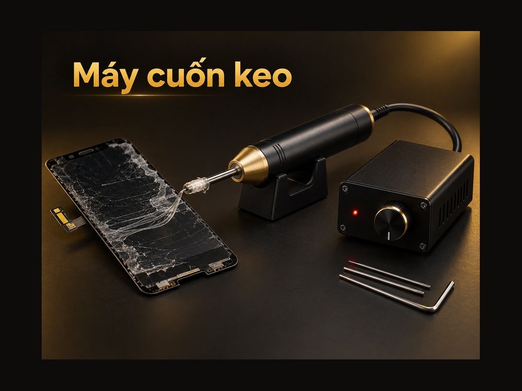 Máy cuốn keo & PK