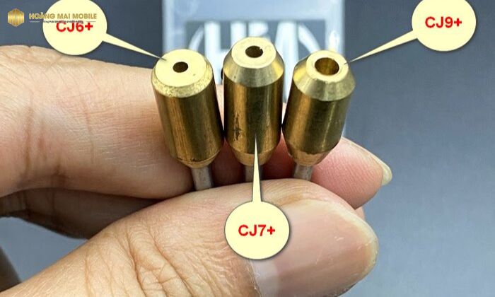 Cần thay thế đầu máy cuốn keo mới khi bị cong, hư hỏng