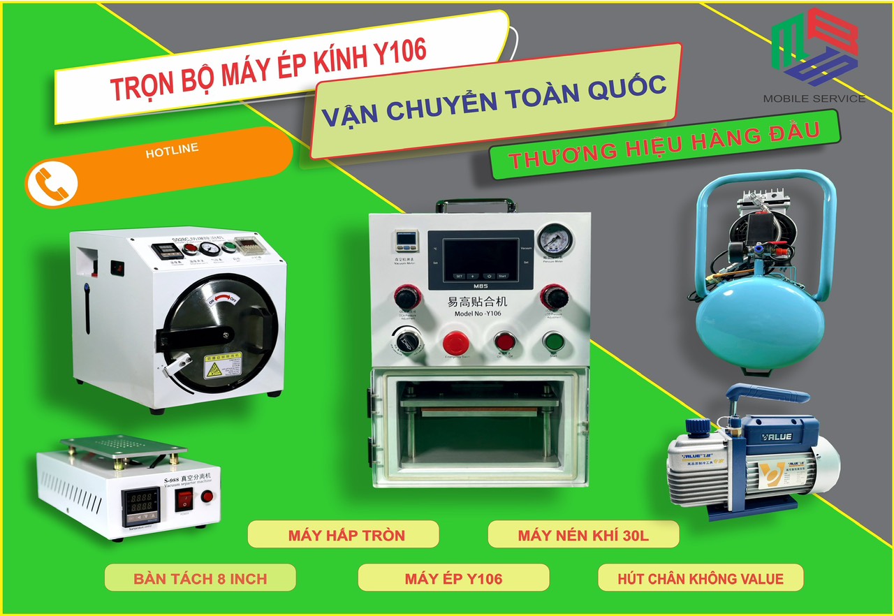 Bộ máy ép kính Y106 có những công dụng gì