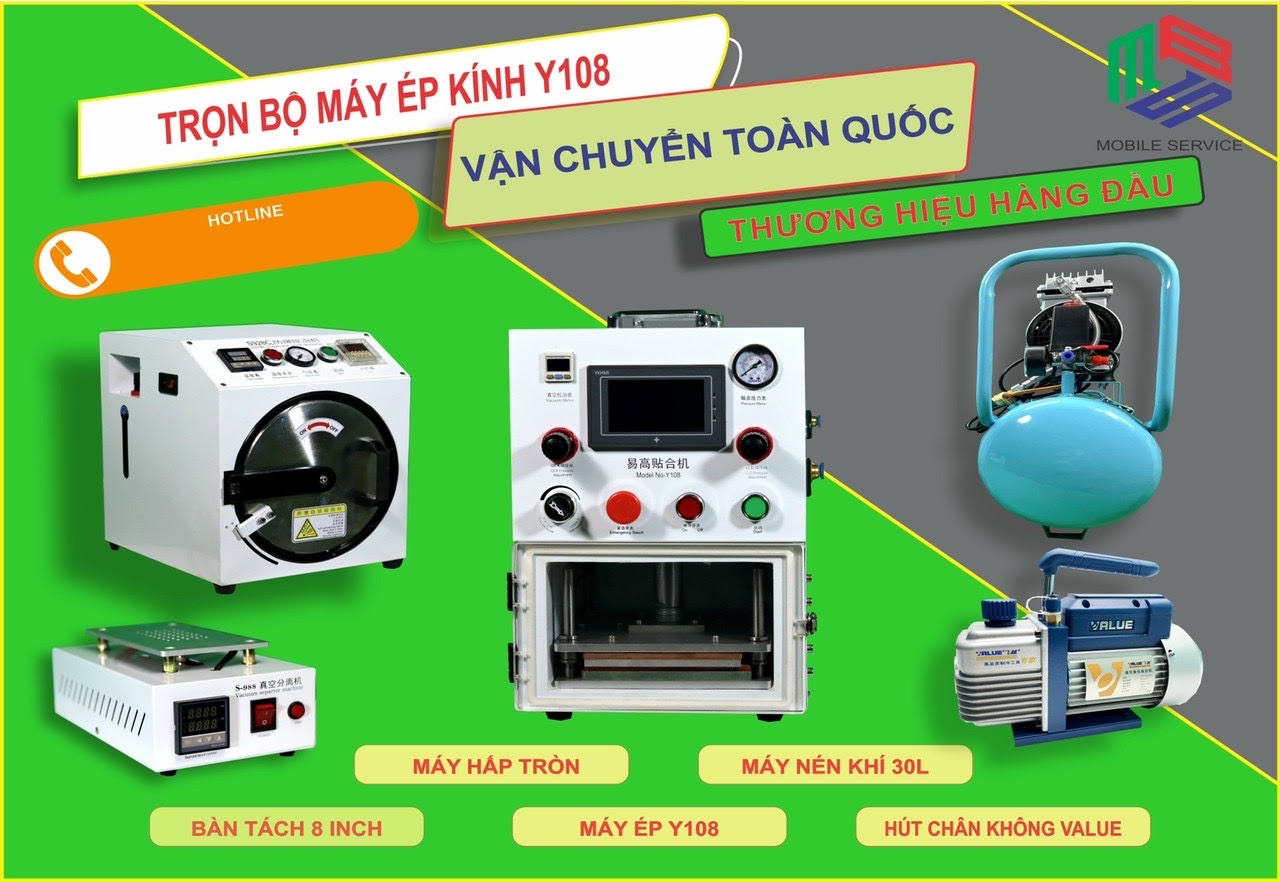 Thông số kỹ thuật của bộ máy ép kính Y108