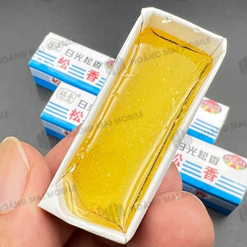 Nhựa thông khô tinh khiết – màu vàng óng đẹp, không tạp chất