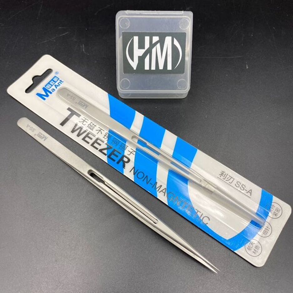 Panh Nhíp SS-A với thiết kế không từ tính, đầu nhíp siêu mỏng