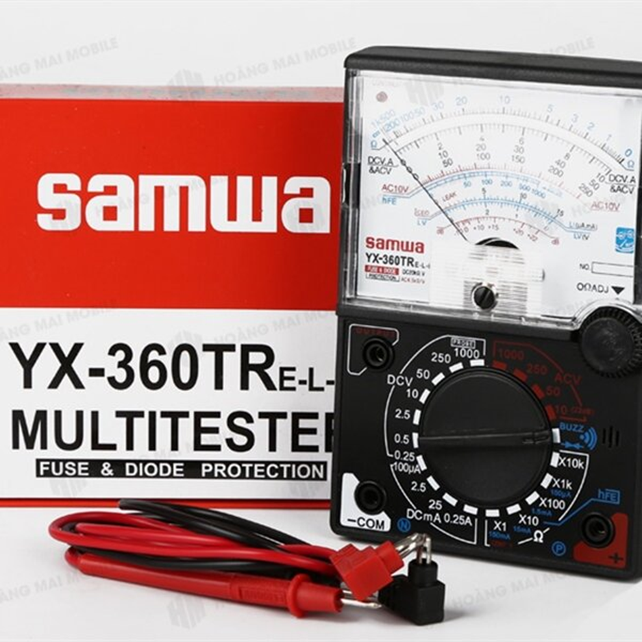 Hình ảnh sản phẩm Đồng hồ vạn năng Sanwa YX-360TRF rõ nét để dễ dàng nhận diện