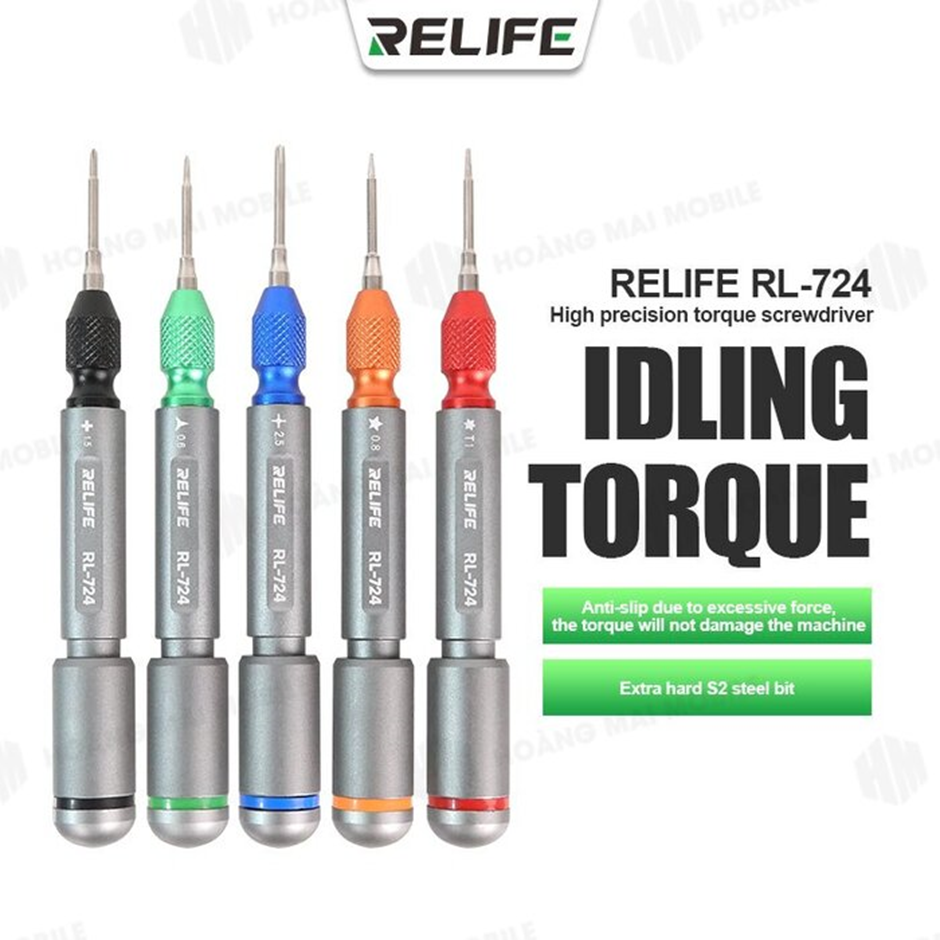 Hình ảnh đầy đủ Tô vít RELIFE RL-724 thiết kế cao cấp