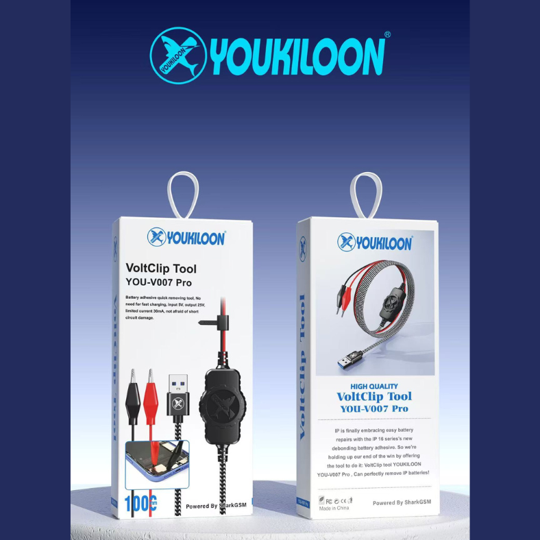 Cáp tháo pin nhanh YOUKILOON cho iPhone 16