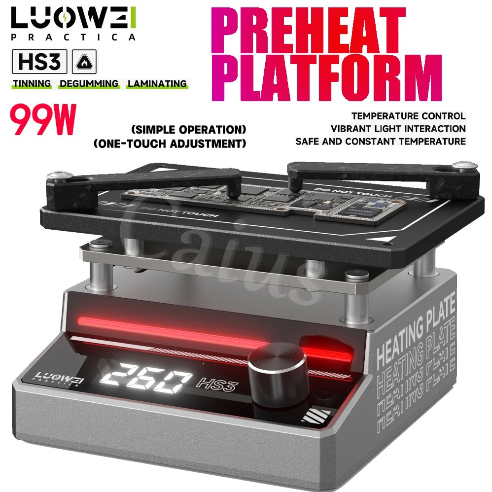 Đế nhiệt LUOWEI - công cụ sửa chữa điện thoại chất lượng cao