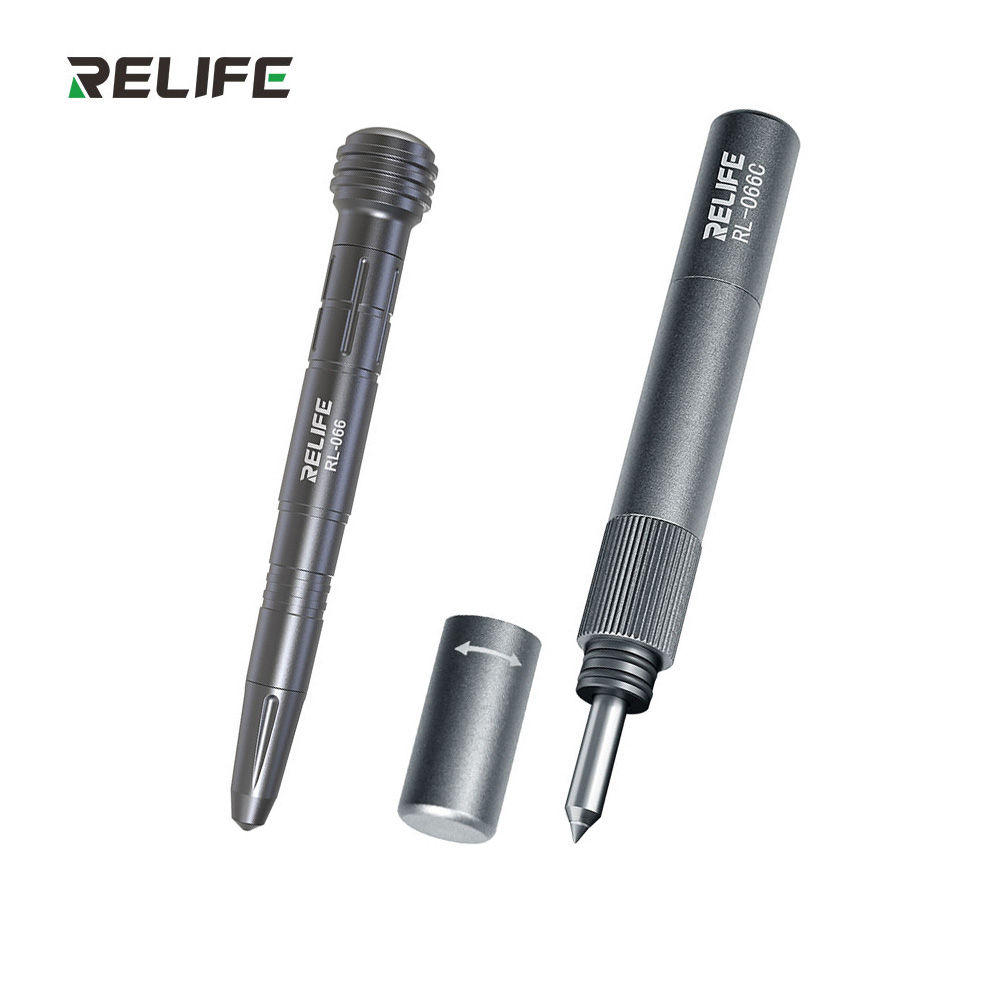 Hình ảnh bút phá kính RELIFE, công cụ sửa chữa điện thoại hiệu quả.
