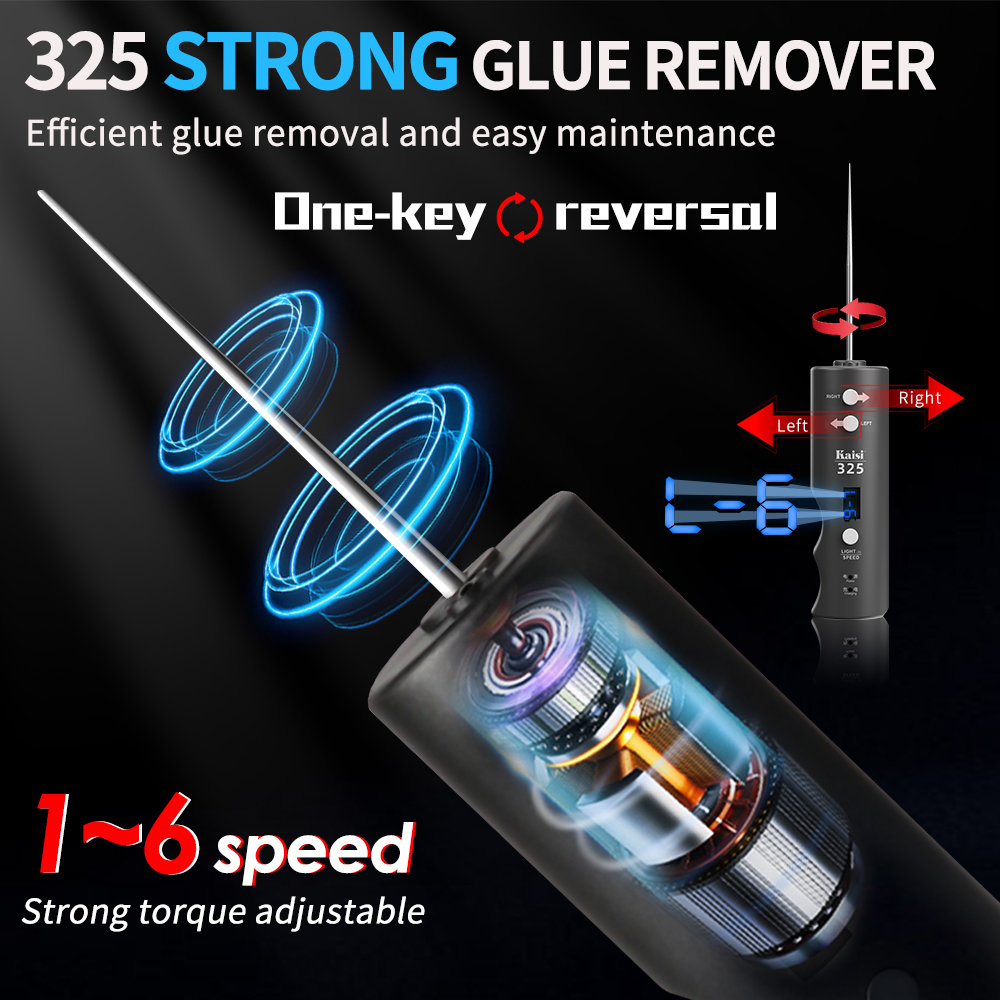 Chức năng điều chỉnh tốc độ của Máy cuốn keo liền trục không dây KAISI 325