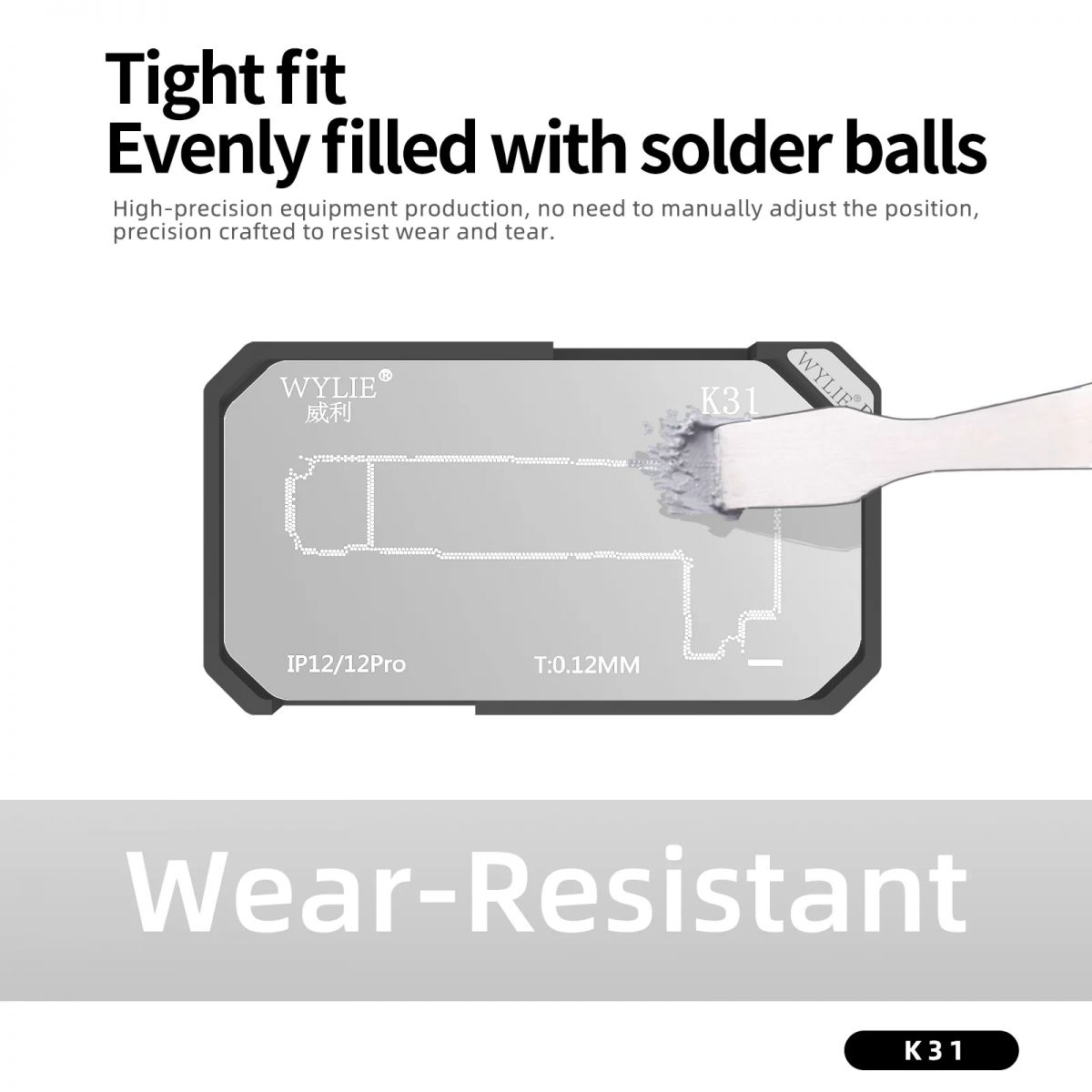 Ứng dụng thực tế của bộ làm chân viền Wylie K31